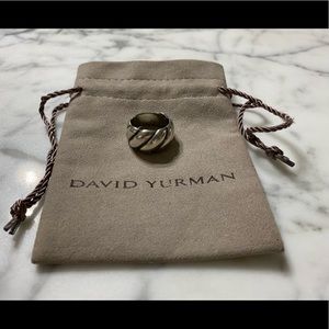 David Yurman Narrow Carved Cable Band